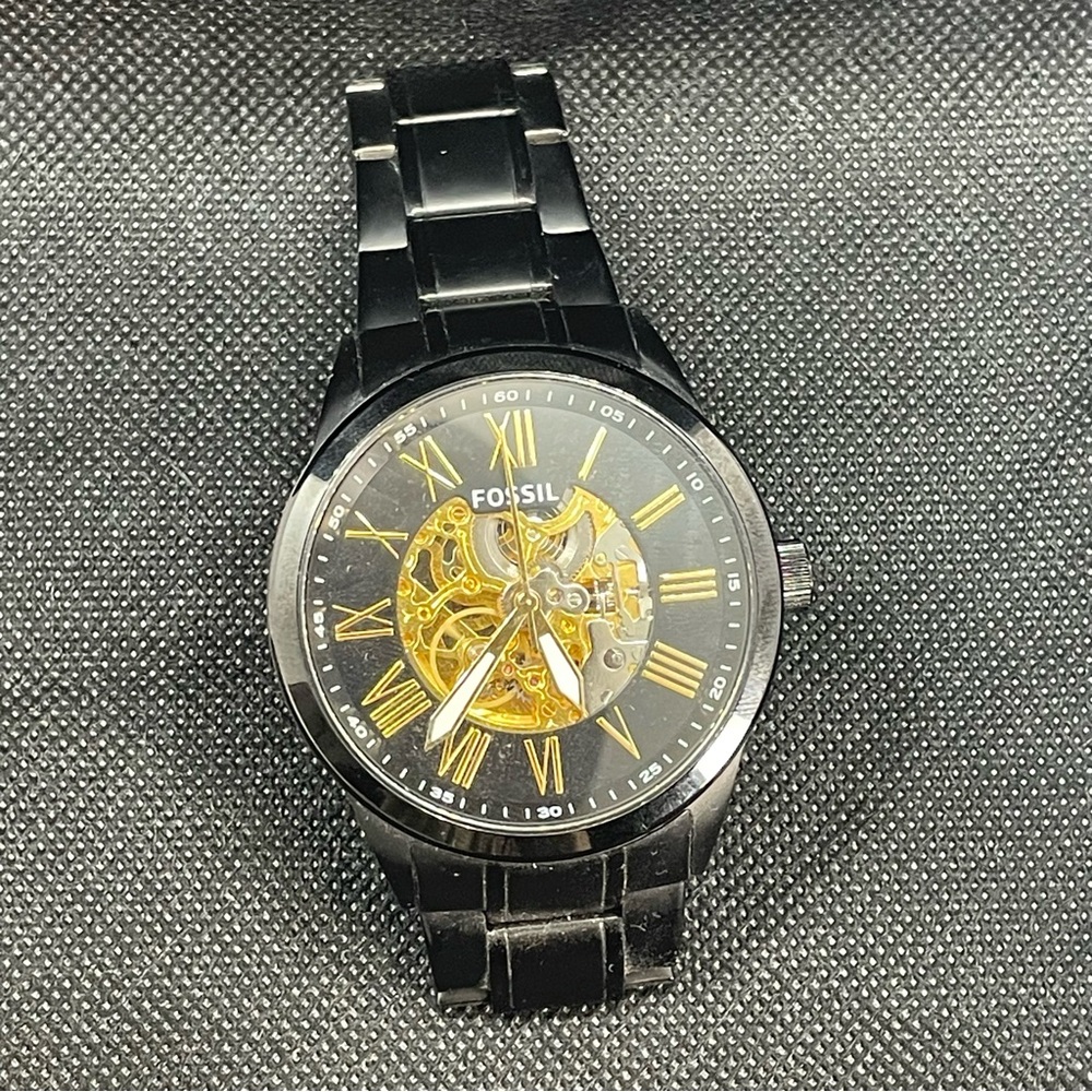 Fossil Automatic Men’s Casual Wrist Watch [BQ2092] Stainless Steel Pre-Owned